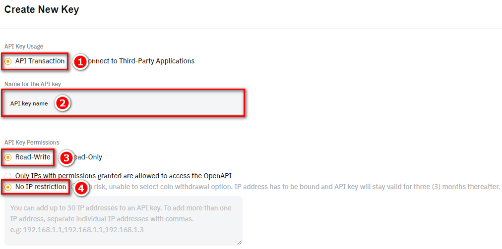 Connector instruction